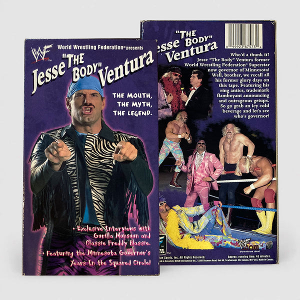 WWF Jesse The Body Ventura VHS (Used)