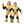 The Killer Bees Big RUbber Guys LJN Style Wrestling Figures