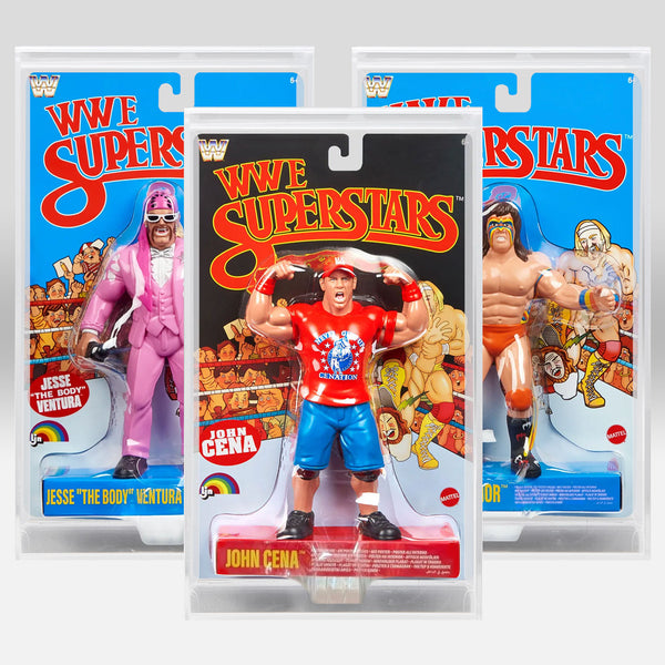 Mattel LJN WWE Superstars UV Resistant Acrylic Case (LJN-AC-01)
