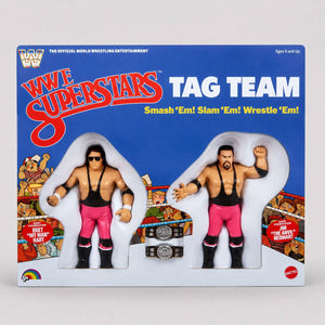 Mattel LJN WWE Superstars Hart Foundation Box Set