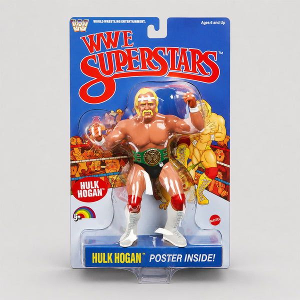 LJN WWE Superstars – Hulk Hogan (United States Import)