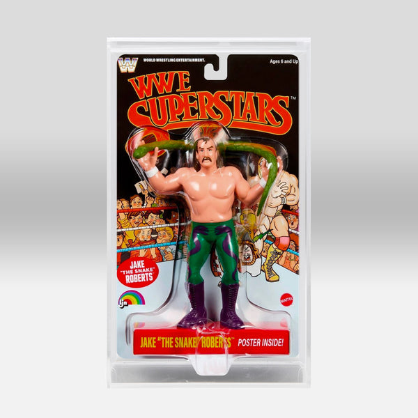 Mattel LJN WWE Superstars UV Resistant Acrylic Case (LJN-AC-01)