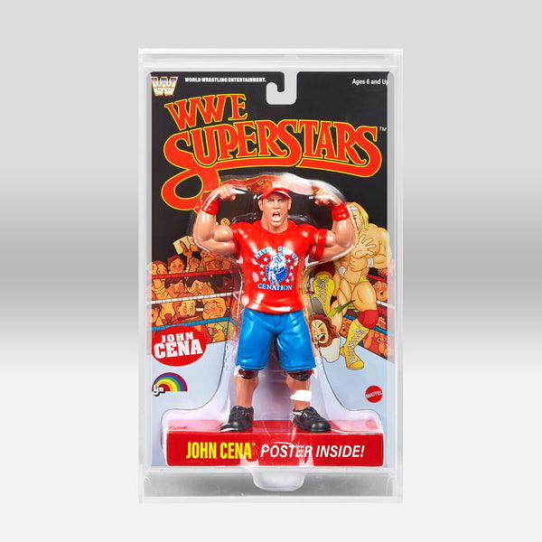 Mattel LJN WWE Superstars UV Resistant Acrylic Case (LJN-AC-01)