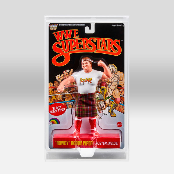 Mattel LJN WWE Superstars UV Resistant Acrylic Case (LJN-AC-01)