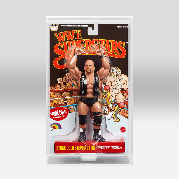 Mattel LJN WWE Superstars UV Resistant Acrylic Case (LJN-AC-01)