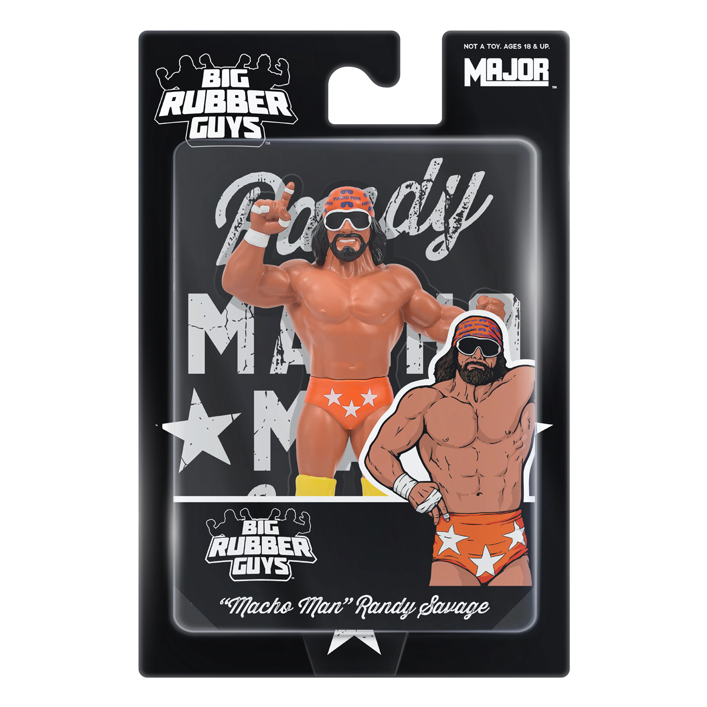Big Randy Ricky Orange Big Rubber Guys -