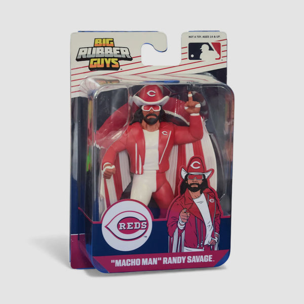 Big Rubber Guys Macho Man Randy Savage (Cincinnati Reds) Figure (Q2 2026)