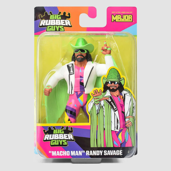 Macho Man Randy Savage Big Rubber Guys Wrestling Figure