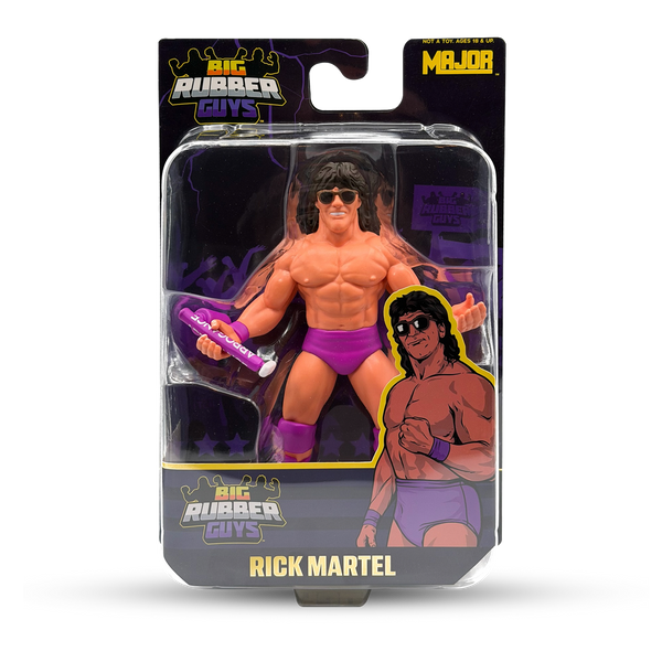 Big Rubber Guys Rick Martel Wrestling Figure