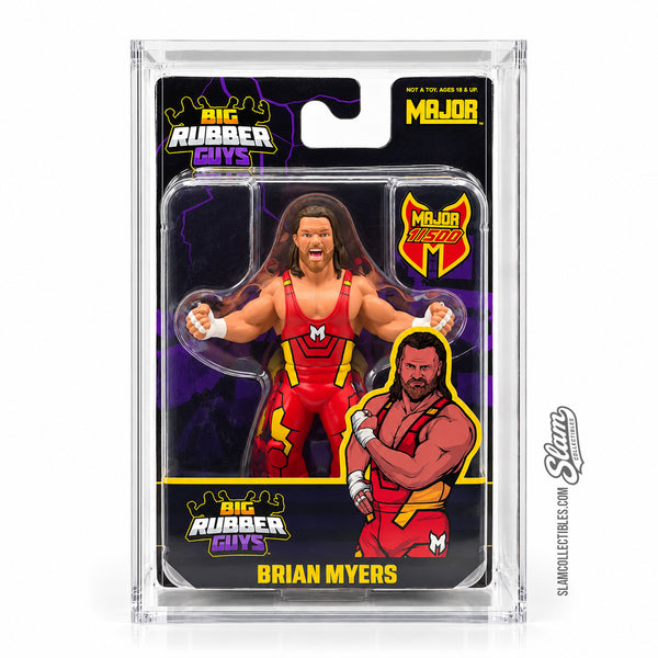 Big Rubber Guys Brian Myers 1/500 NYCC Exclusive Figure + Acrylic Display Case