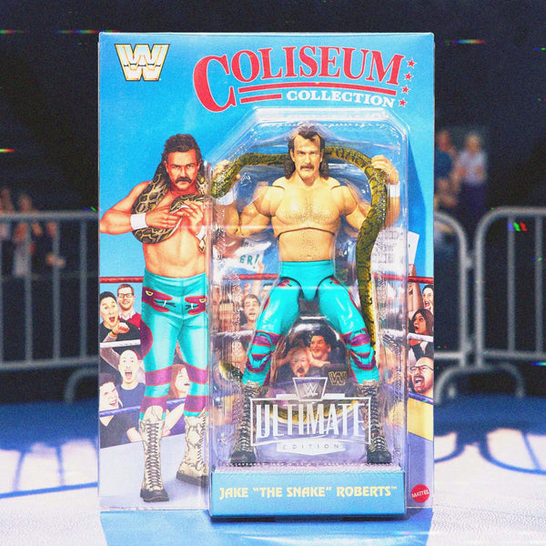 WWE Ultimate Edition Coliseum Collection Jake The Snake Roberts and Ravishing Rick Rude