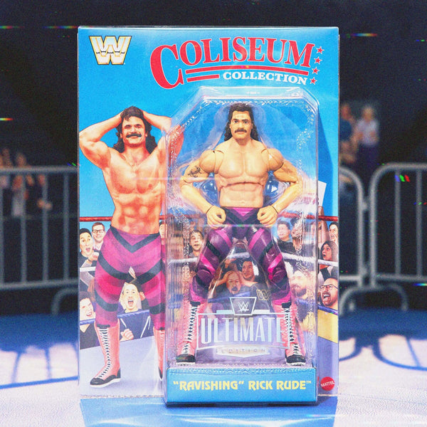 WWE Ultimate Edition Coliseum Collection Jake The Snake Roberts and Ravishing Rick Rude