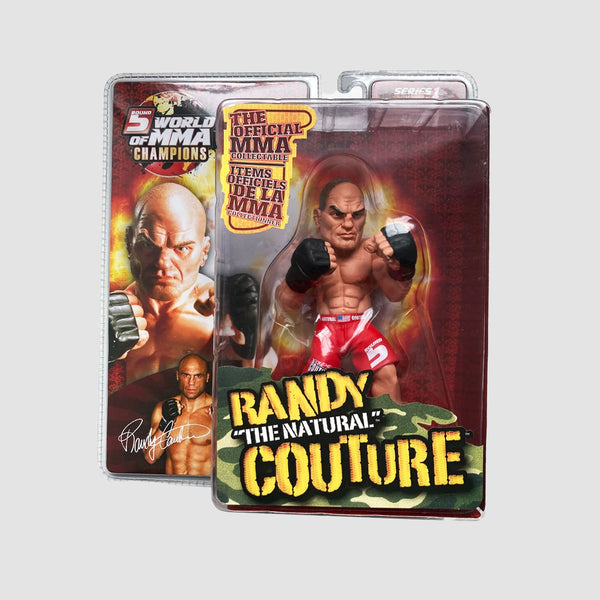 Round 5 MMA World of MMA Champions Randy Couture figure. Highly detailed, great for display, and essential for completing any Round 5 or UFC figure collection. Ideal for MMA fans and collectors of classic fighters.