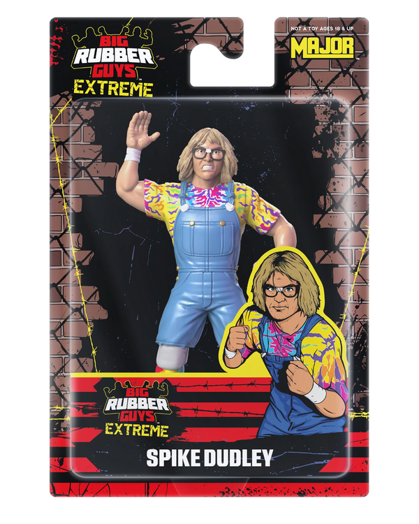 Spike Dudley Big Rubber Guys Extreme Wrestling Figure