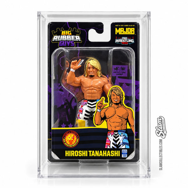 Big Rubber Guys Hiroshi Tanahashi + Acrylic Display Case