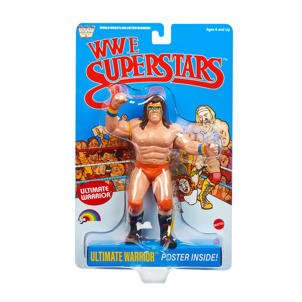 LJN WWE Superstars – Ultimate Warrior Wrestling Figure