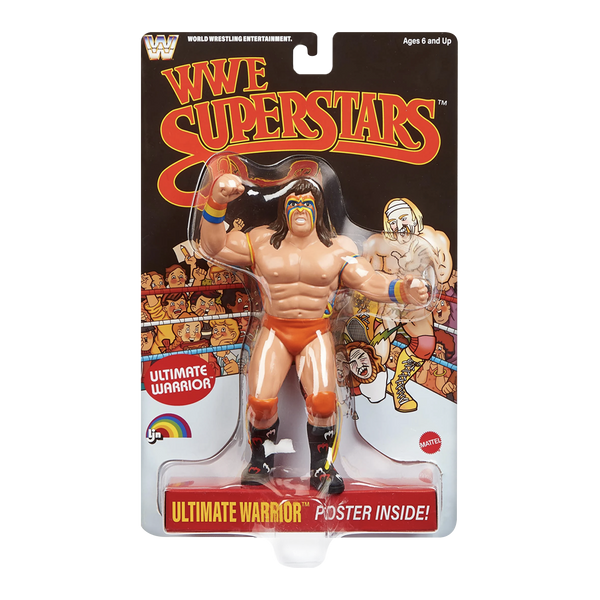 DAMAGED PACKAGING – Ultimate Warrior Chase Black Card Mattel LJN Wrestling Figure (United States Import)