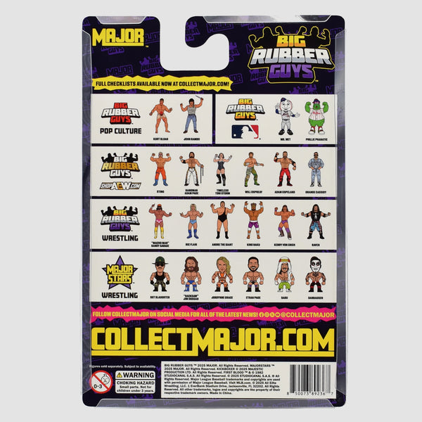 Warlord Big Rubber Guys Wrestling Figure