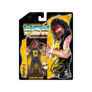 1/400 Bloody Cactus Jack WSW Retro Wrestling Figure by FC Toys