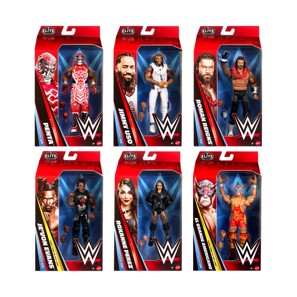 WWE Elite Collection Series #126 Set of 6