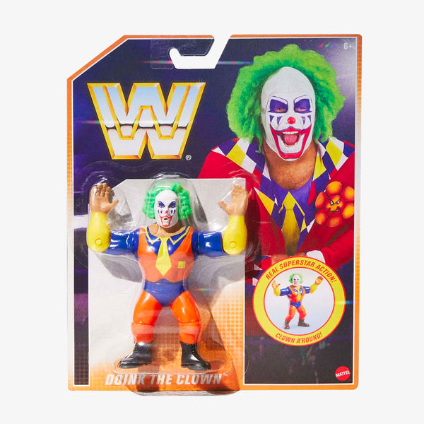 Doink The Clown WWE retro figure at SlamCollectibles.com
