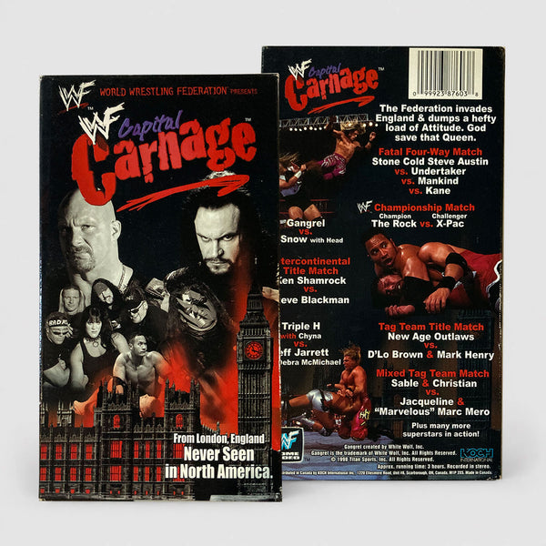 WWF Capital Carnage VHS (Used)