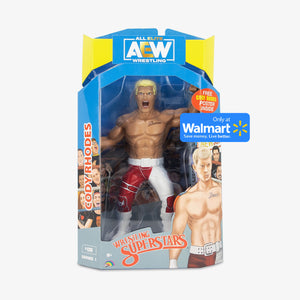 Walmart Exclusive Cody Rhodes (LJN Style) - AEW Unmatched Series 1 - Fightabilia
